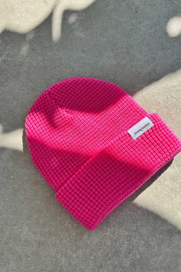 Pink Beanie