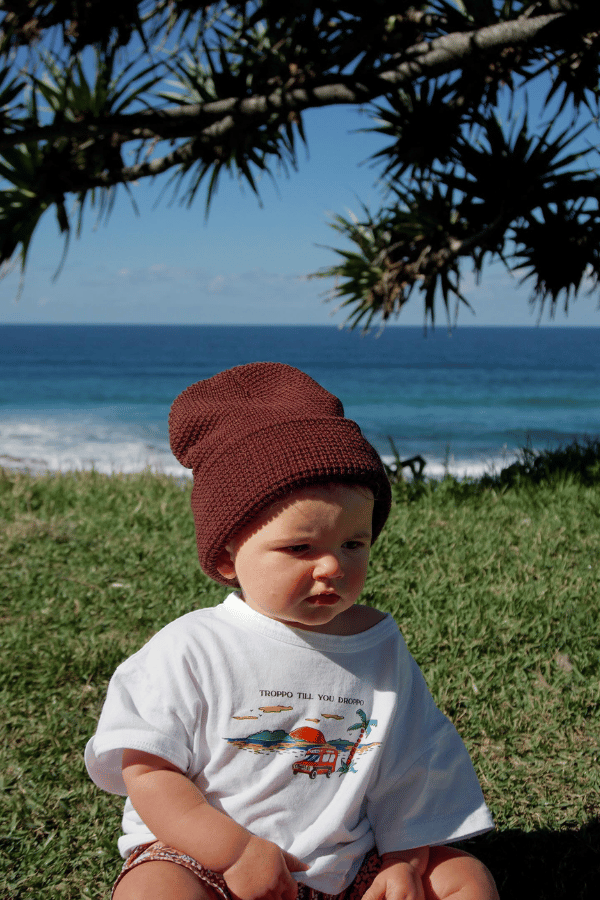 Brown Beanie