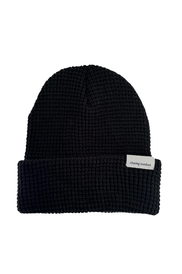 Black Beanie